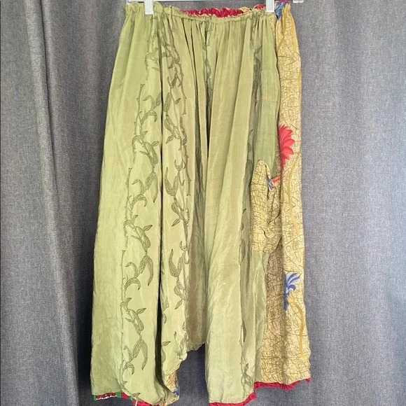 Kantha Bae silk Karma Culottes - Picture 3 of 5